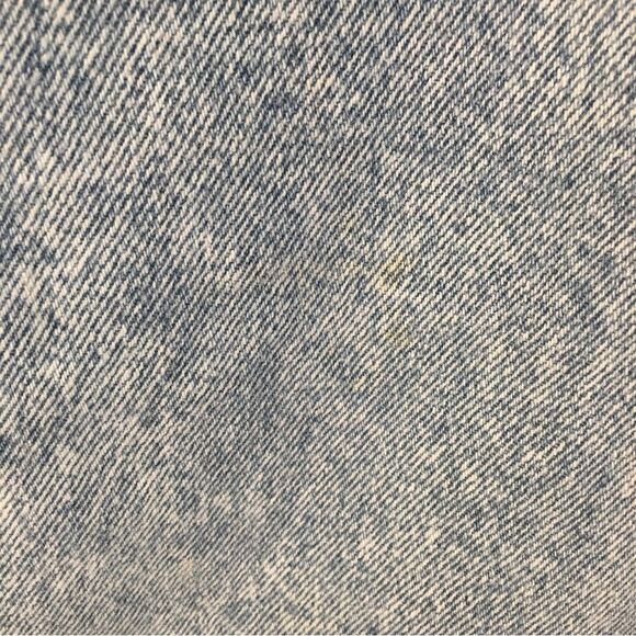 Vintage No Excuses Light Blue Acid Wash Denim Mini Skirt Size 3 GUC - Picture 5 of 10